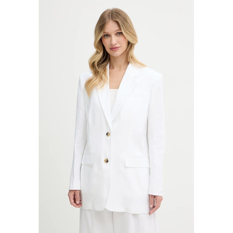 Ľanové sako Tommy Hilfiger 63793192