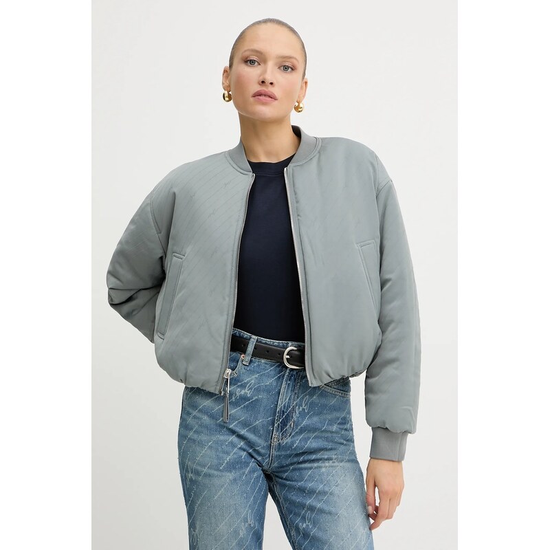 Obojstranná bunda bomber BOSS Orange C_Paddana 63848242