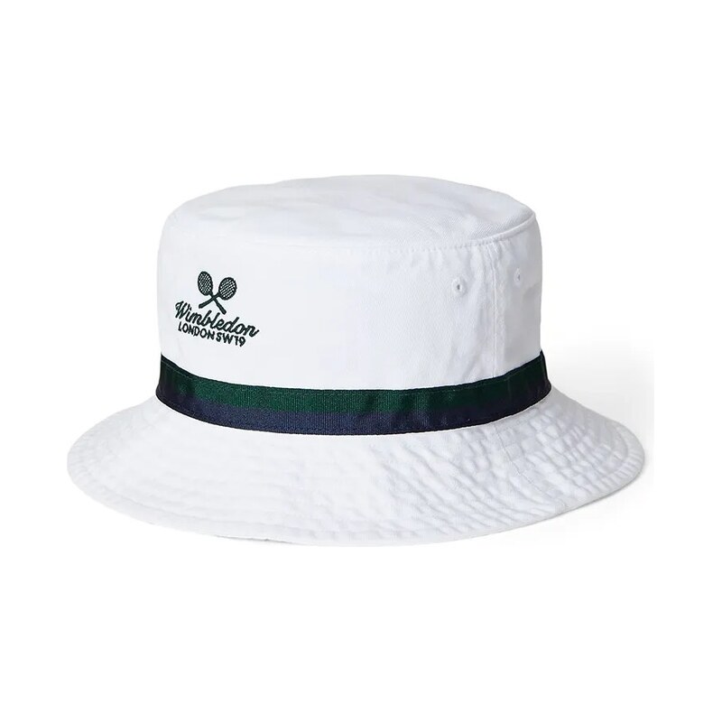 Detský bavlnený klobúk Polo Ralph Lauren Wimbledon Collection 63837382