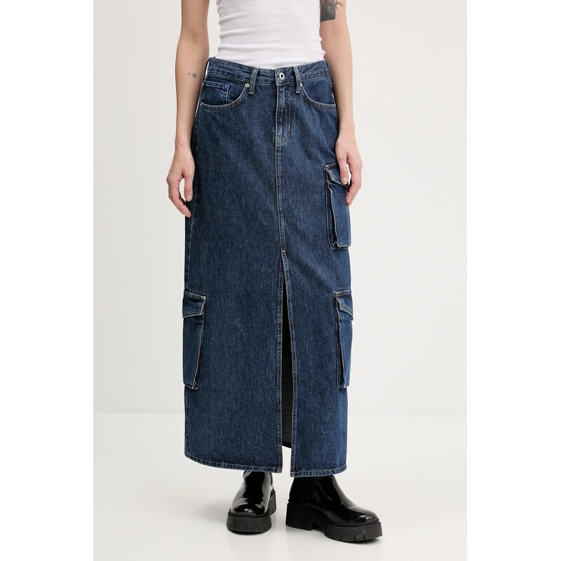 Rifľová sukňa Karl Lagerfeld Jeans 63889572