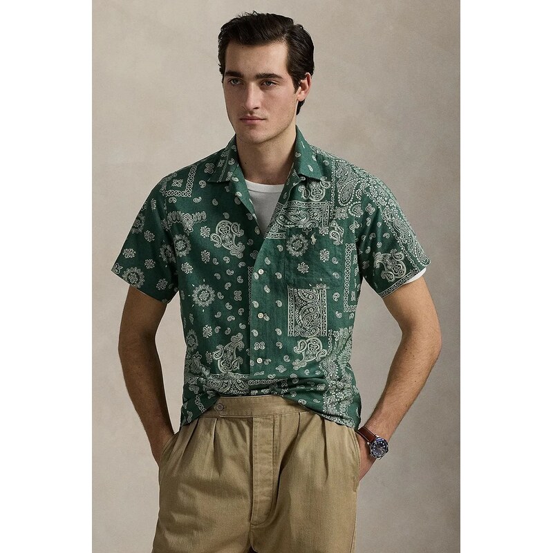 Ľanová košeľa Polo Ralph Lauren 63899855