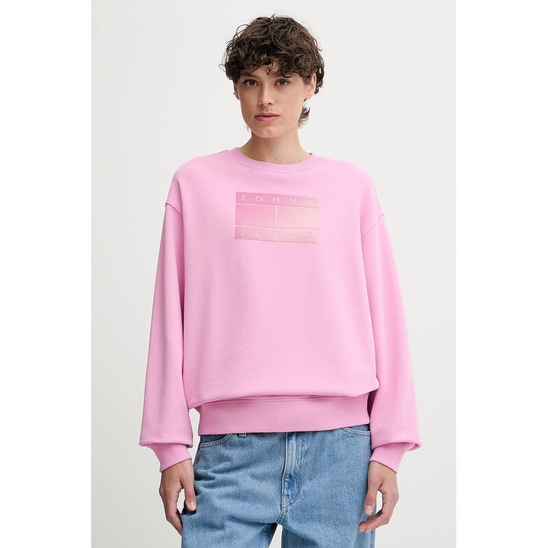 Bavlnená mikina Tommy Jeans 63899818