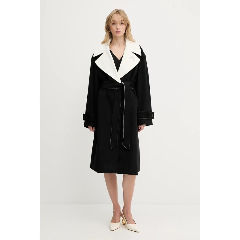 Vlnený kabát Karl Lagerfeld 63994893