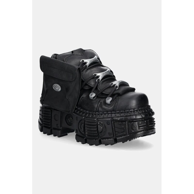 Kožené tenisky New Rock 63905495