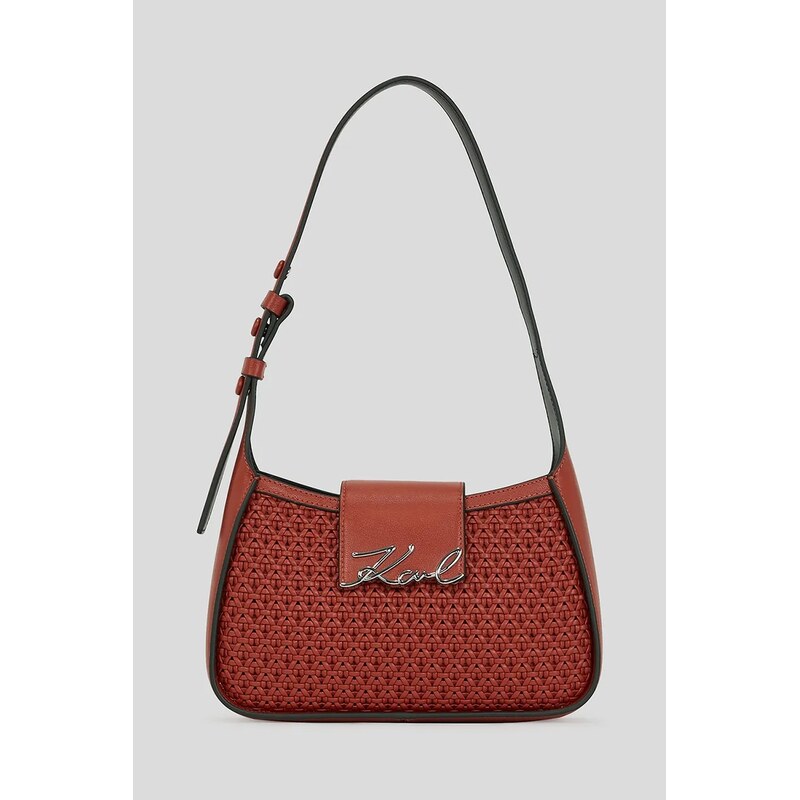 Kožená kabelka Karl Lagerfeld K/SIGNATURE 63994843