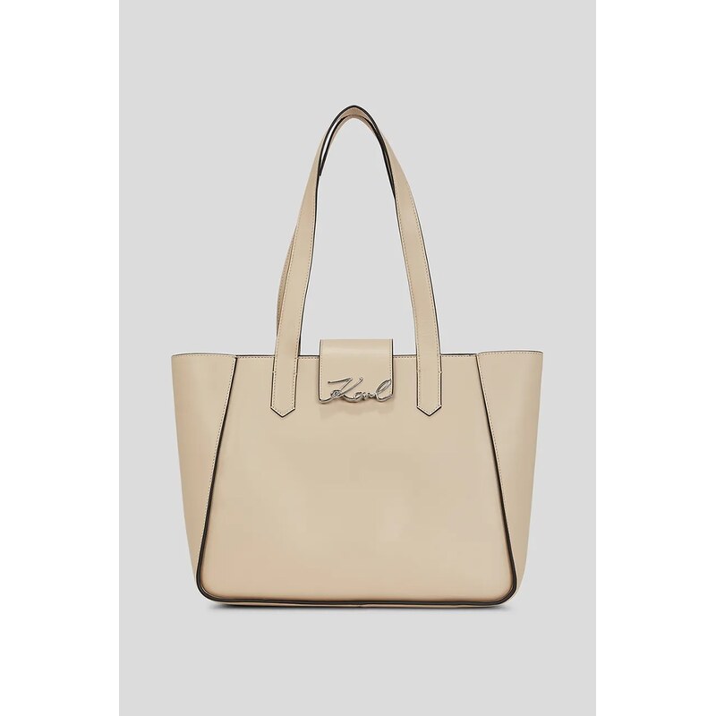 Kožená kabelka Karl Lagerfeld K/SIGNATURE 63994934