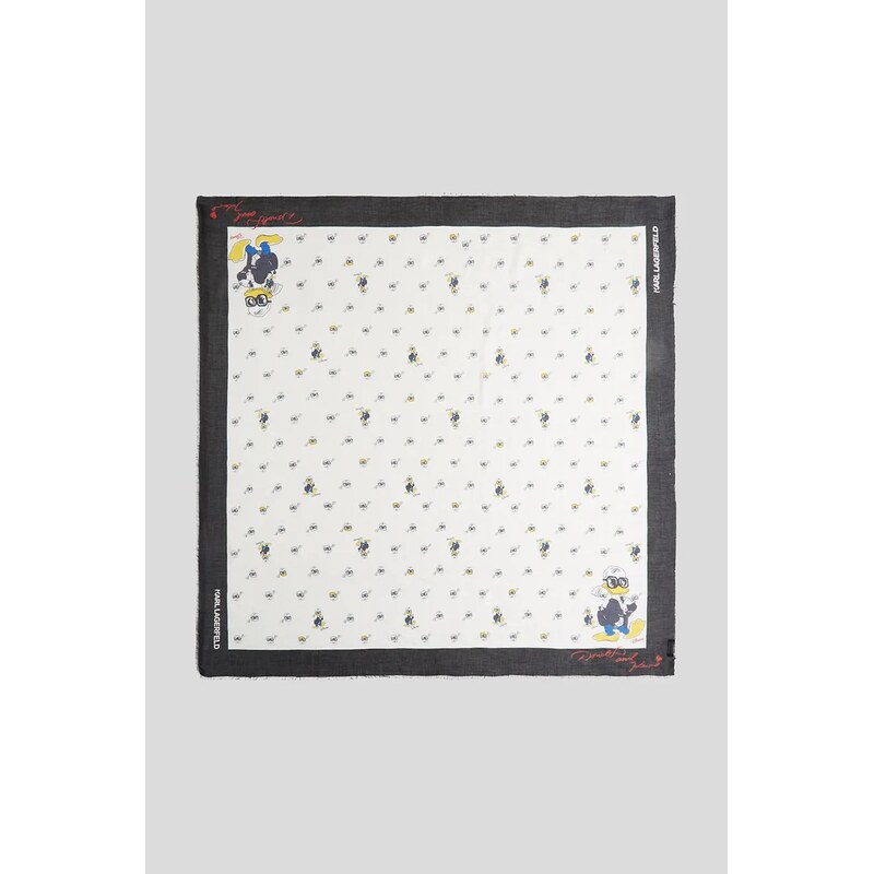 Šatka s prímesou kašmíru Karl Lagerfeld KL X DISNEY 63995014