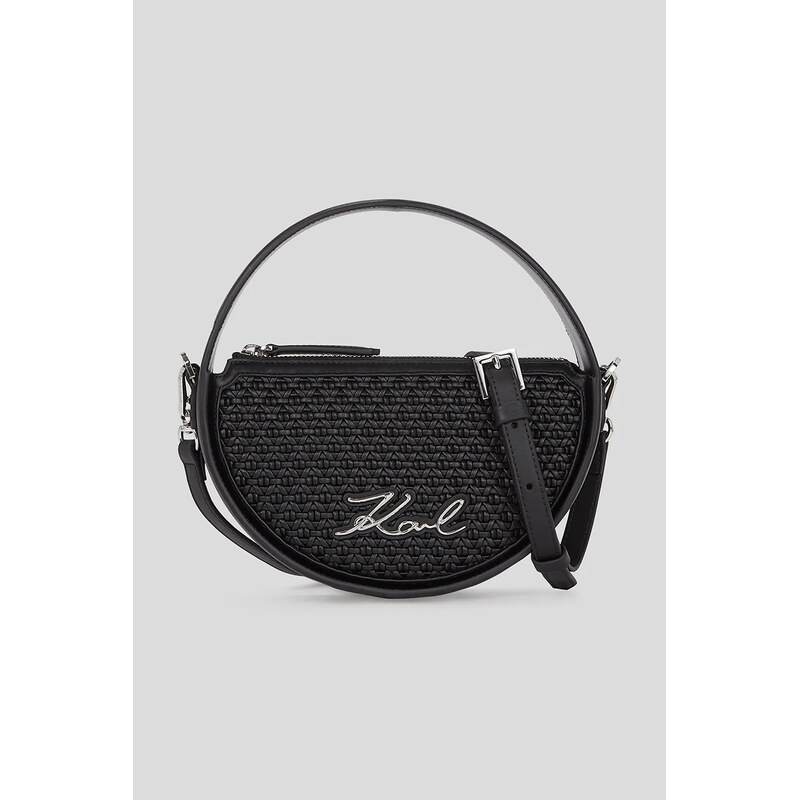 Kožená kabelka Karl Lagerfeld K/SIGNATURE 63995033