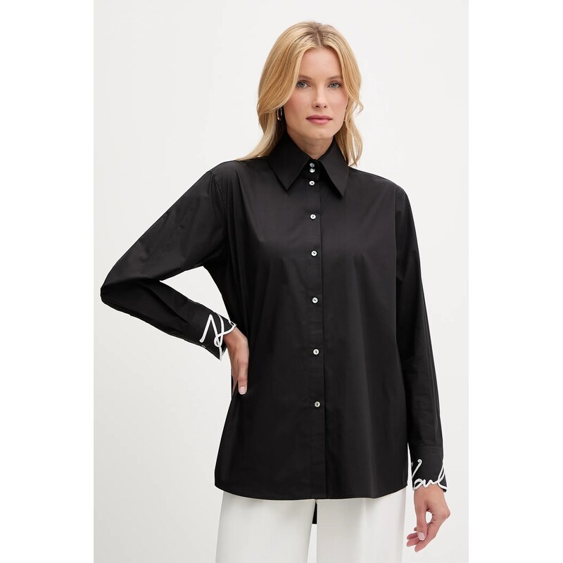 Bavlnená košeľa Karl Lagerfeld 64001801