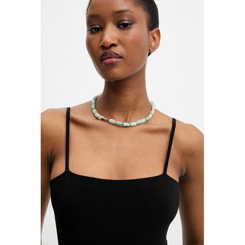 Náhrdelník z kiwi jaspisu, ručne vyrobený Answear Lab 64168236