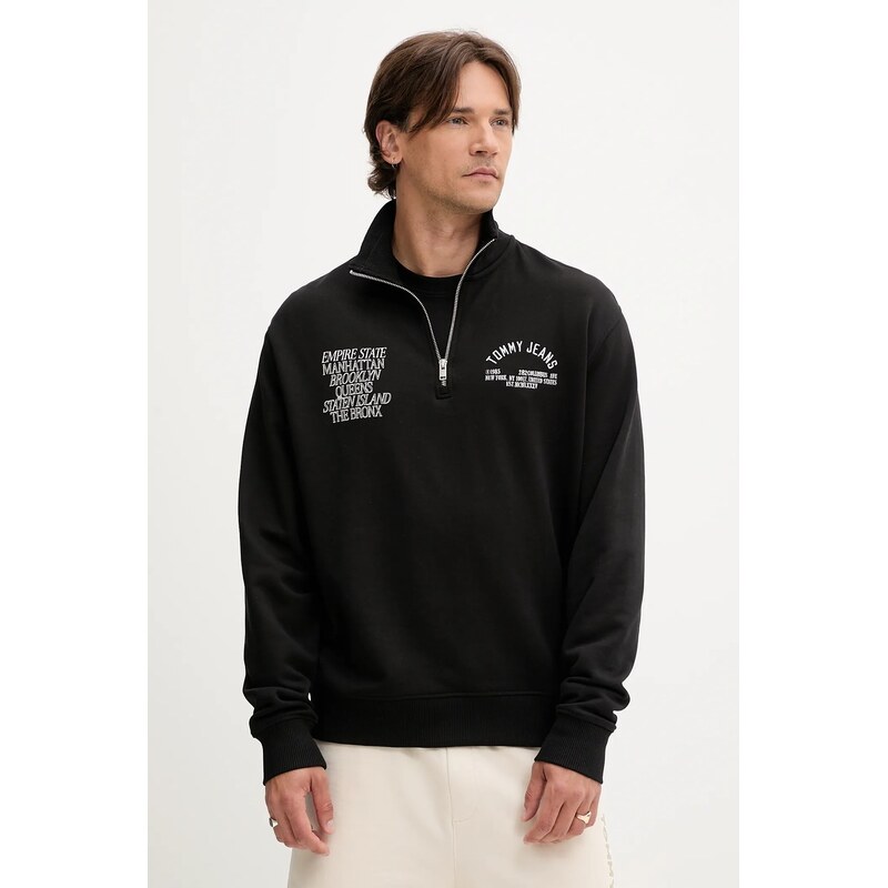 Bavlnená mikina Tommy Jeans 64007626