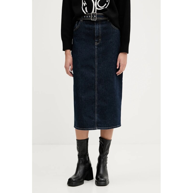 Rifľová sukňa HUGO Gatje_2 64017625