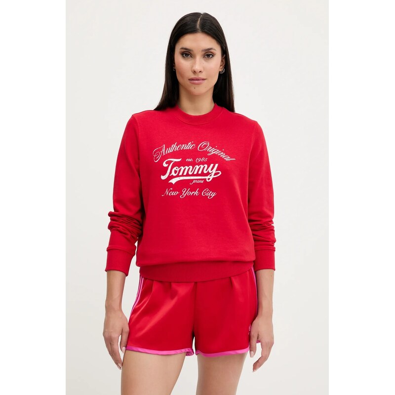 Bavlnená mikina Tommy Jeans 64115240