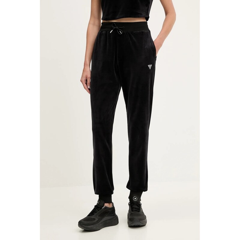 Velúrové tepláky Guess COUTURE 64053316