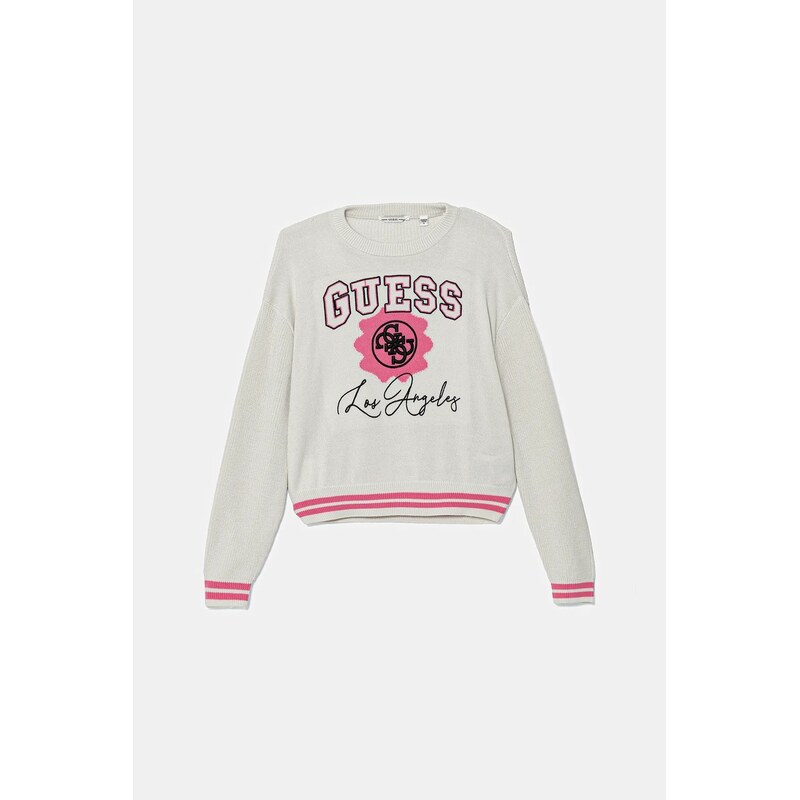 Detský sveter s prímesou vlny Guess 64047304