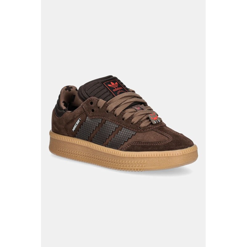 Detské semišové tenisky adidas Originals SAMBA XLG 64017734