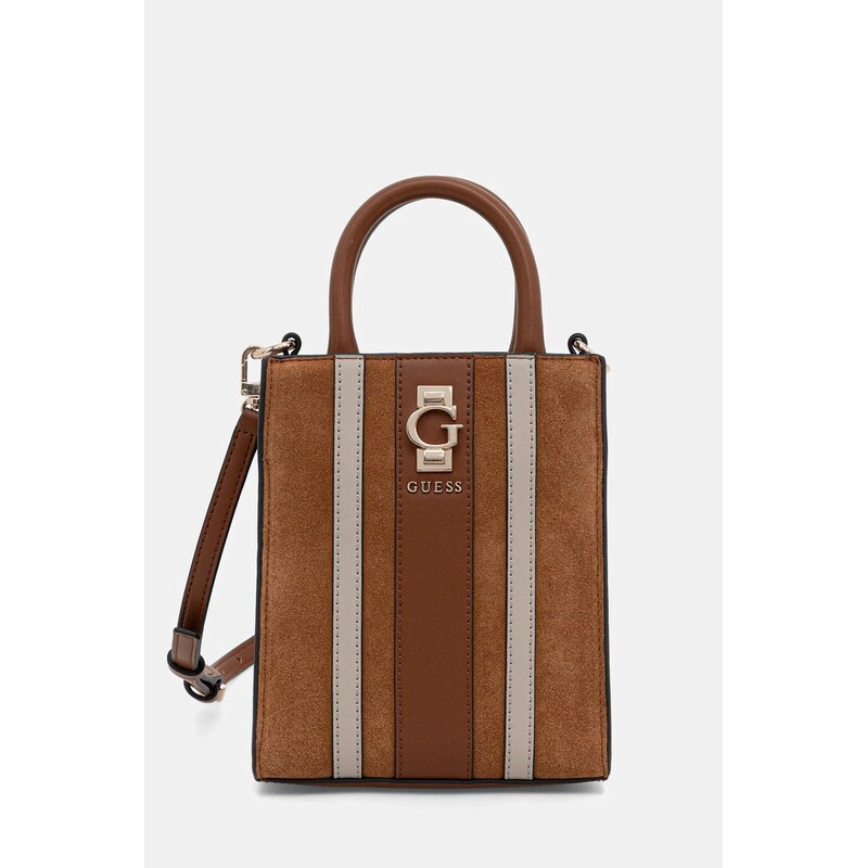 Kožená kabelka Guess ERENIA 66038555