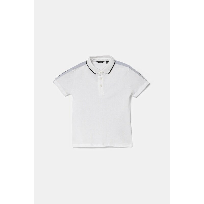 Detská bavlnená polokošeľa Guess 64121526