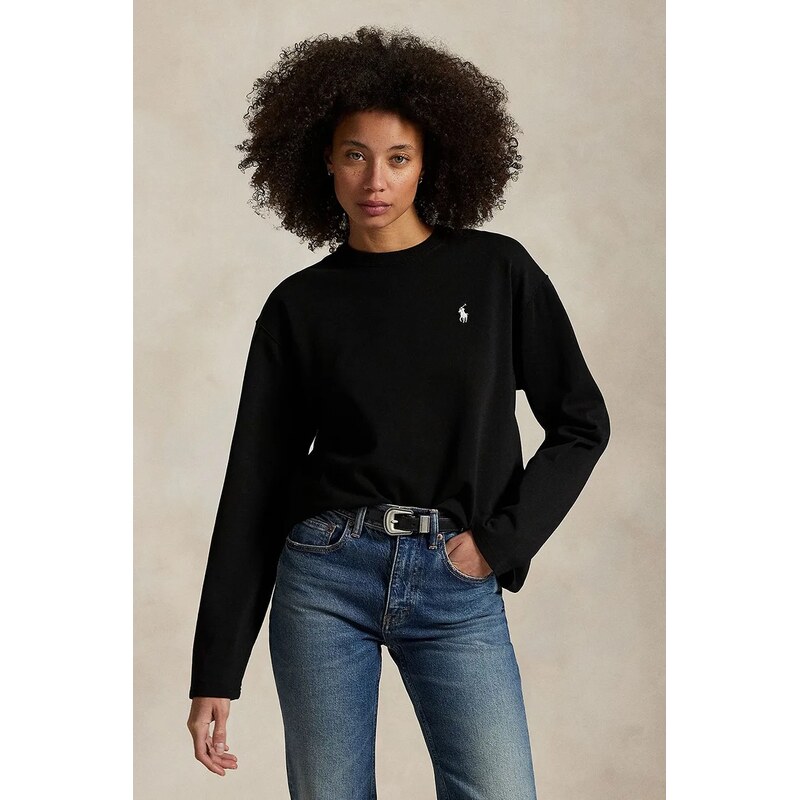 Bavlnené tričko s dlhým rukávom Polo Ralph Lauren 66513410