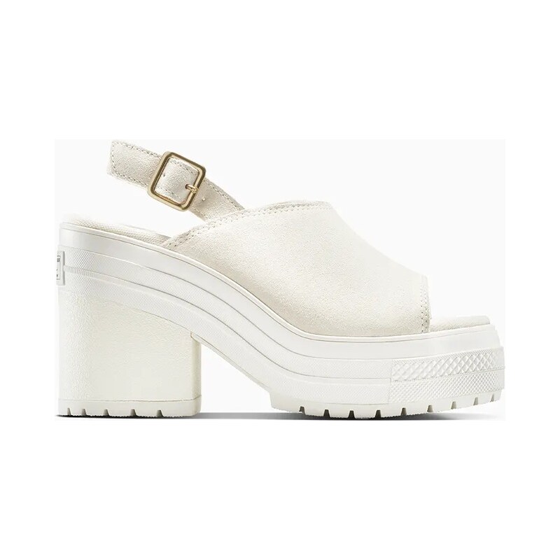 Semišové sandále Converse Chuck 70 De Luxe Heel Mule 64121786