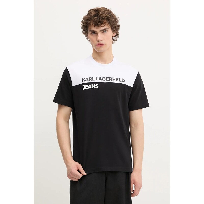 Bavlnené tričko Karl Lagerfeld Jeans 64121714