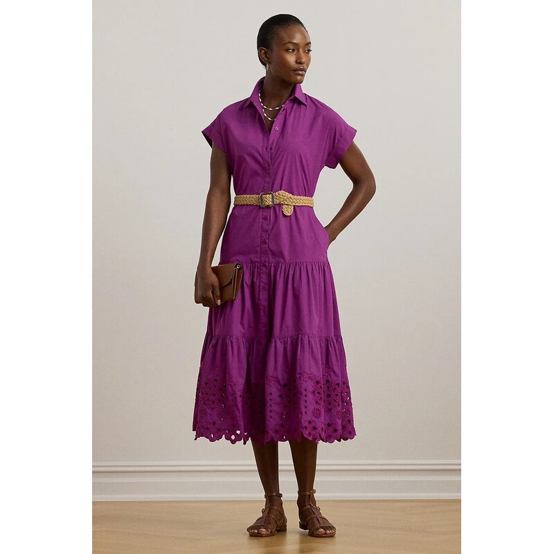 Bavlnené šaty Lauren Ralph Lauren 64112832