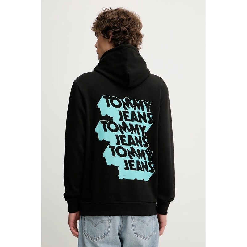 Bavlnená mikina Tommy Jeans 64130112