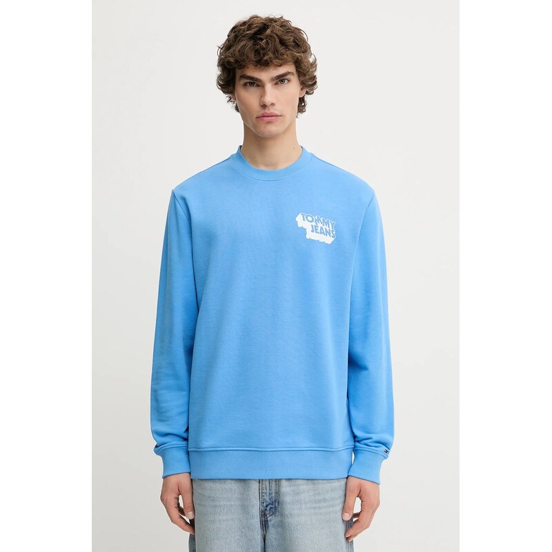 Bavlnená mikina Tommy Jeans 64130132