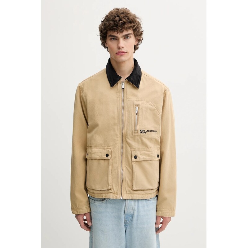 Bavlnená bunda Karl Lagerfeld Jeans 64168644