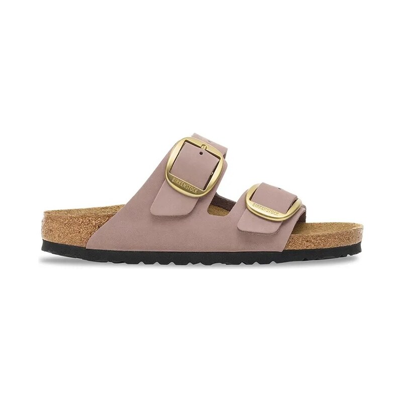 Nubukové šľapky Birkenstock Arizona Big Buckle 64285825
