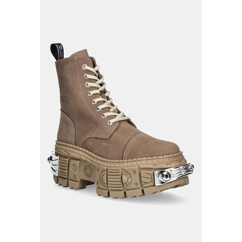 Nubukové workery New Rock SOFTY SARARI 64346044