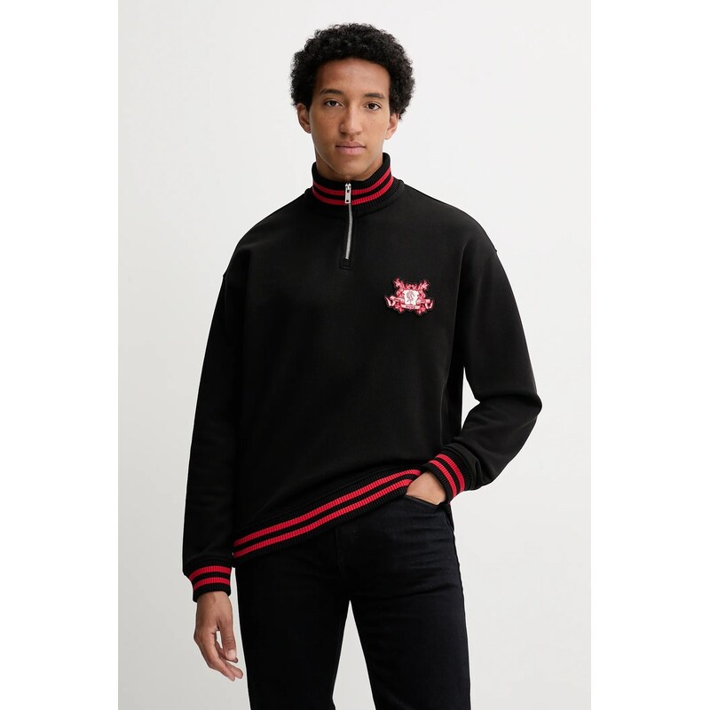 Bavlnená mikina HUGO Dugbytop 64336418