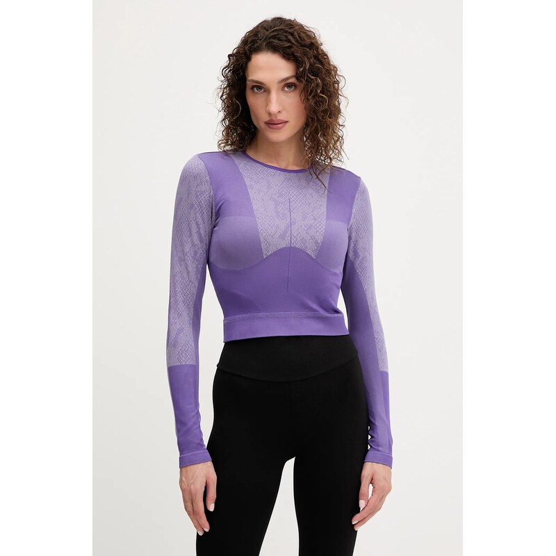 Tričko s dlhým rukávom na jogu adidas by Stella McCartney 66513518