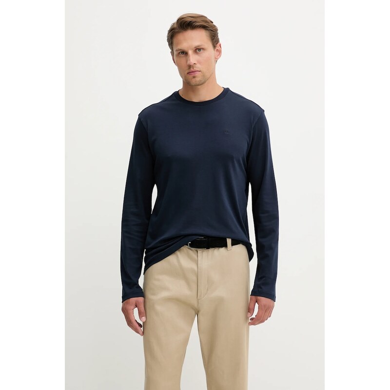 Bavlnené tričko s dlhým rukávom Calvin Klein 64972098