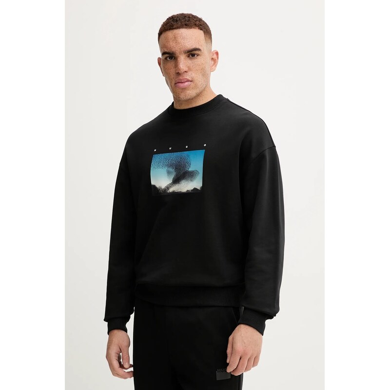 Bavlnená mikina HUGO Dorizonto 65233953