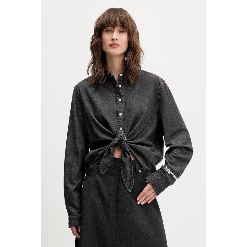 Rifľová košeľa Karl Lagerfeld Jeans 65622702