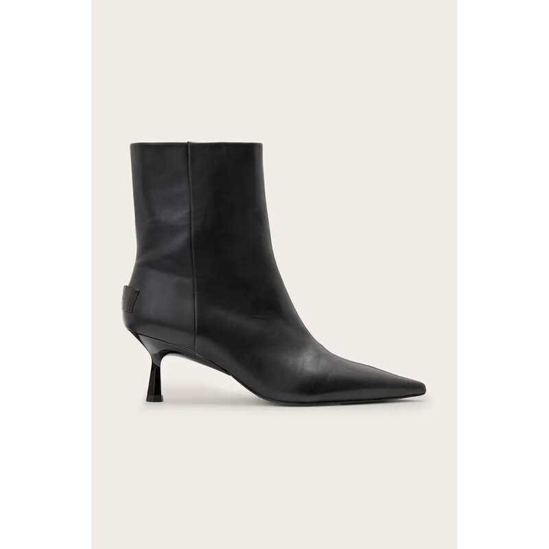 Kožené členkové topánky AllSaints Vivian Boot 65633346