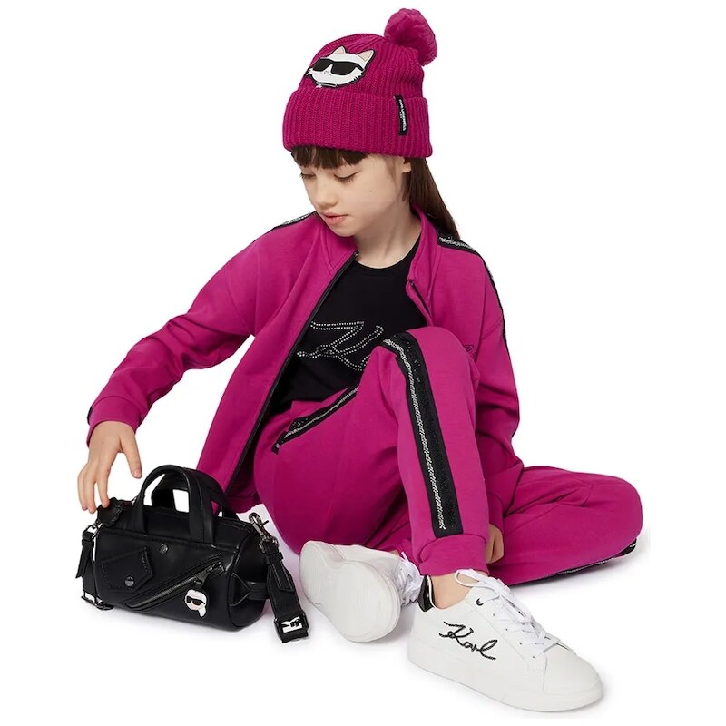 Detská mikina Karl Lagerfeld 65708355