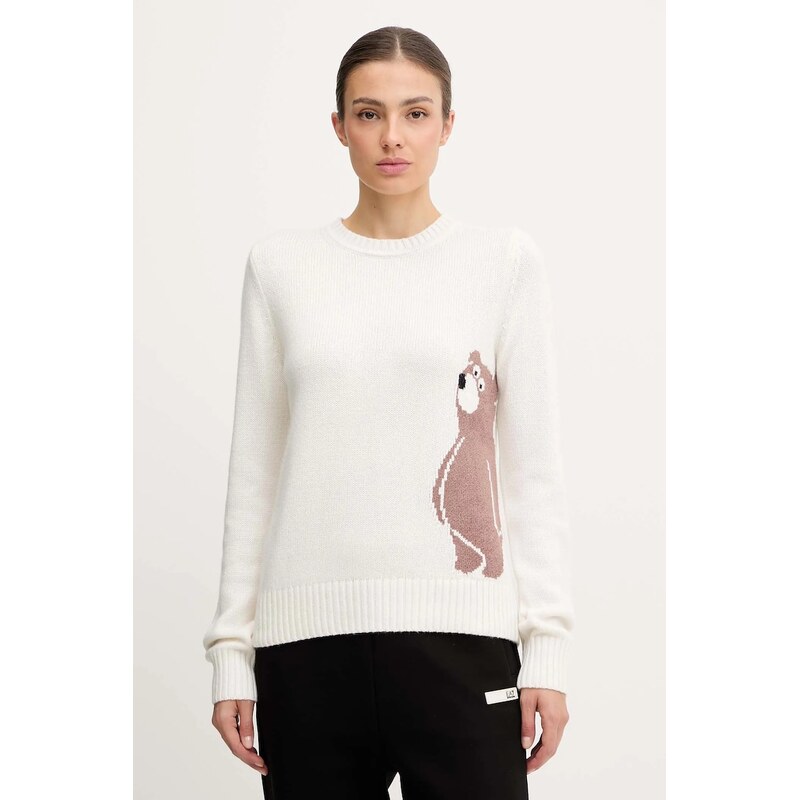 Sveter s prímesou vlny EA7 Emporio Armani 65781510