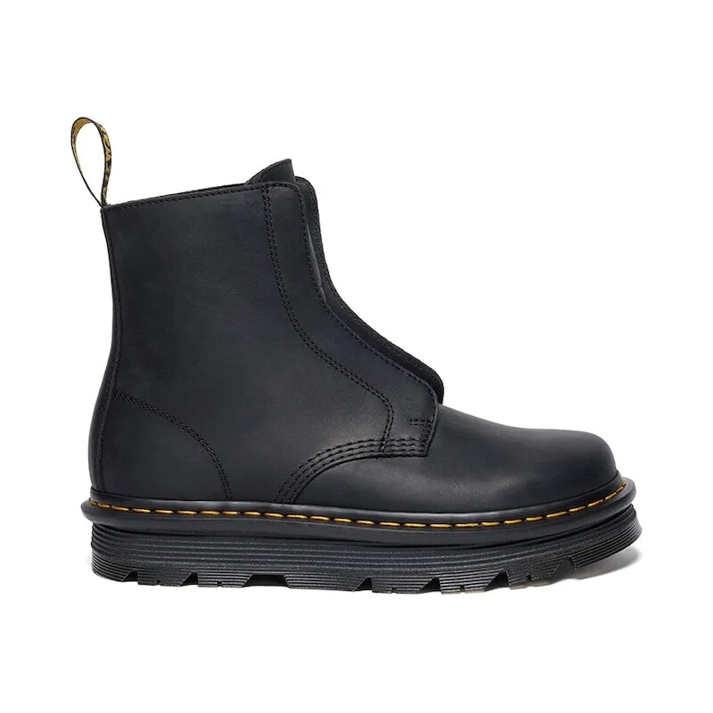 Kožené členkové topánky Dr. Martens ZebZag Laceless 65802029