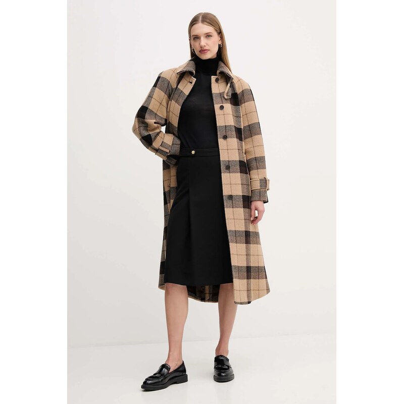 Kabát s prímesou vlny Tommy Hilfiger 65826967