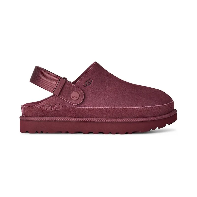 Semišové šľapky UGG Goldenstar Clog 65859099