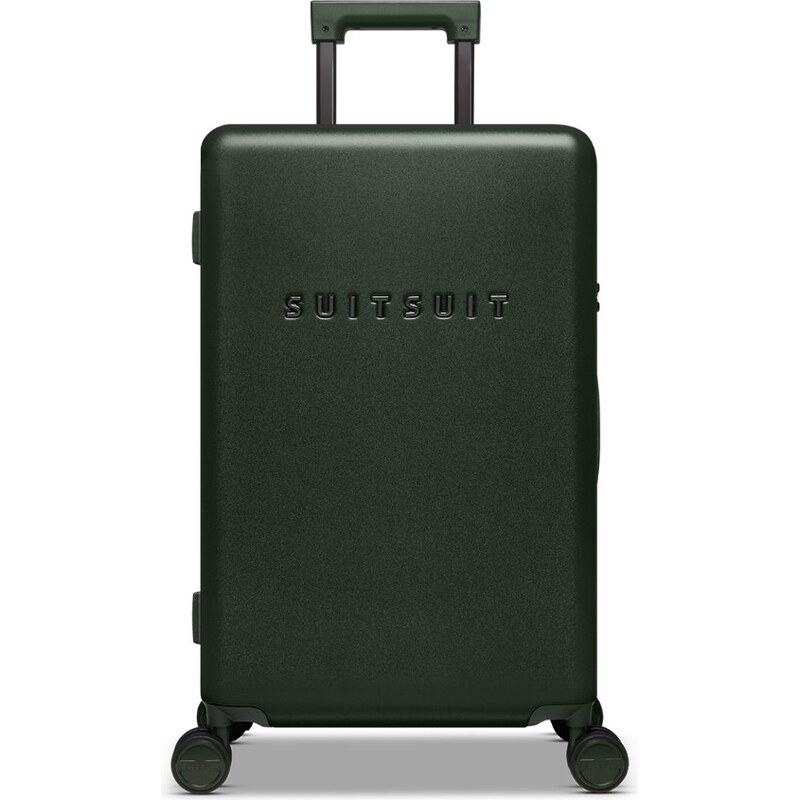Plastový kufor SUITSUIT Mystique Dark Olive M – tmavozelená 66153592