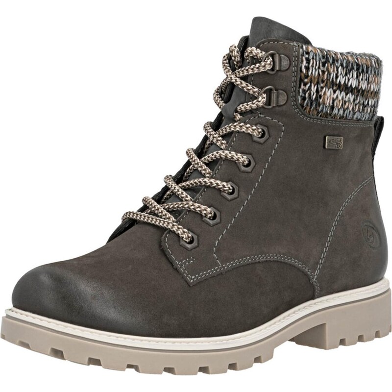 REMONTE Šnurovacie členkové čižmy tmavosivá 66037365