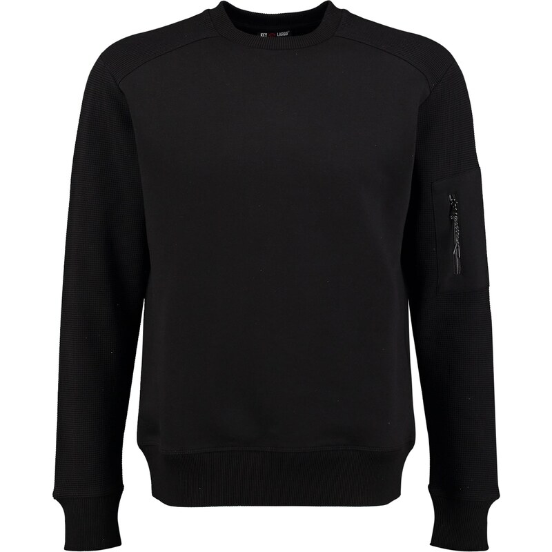 Key Largo Mikina Equalizer čierna 66037402