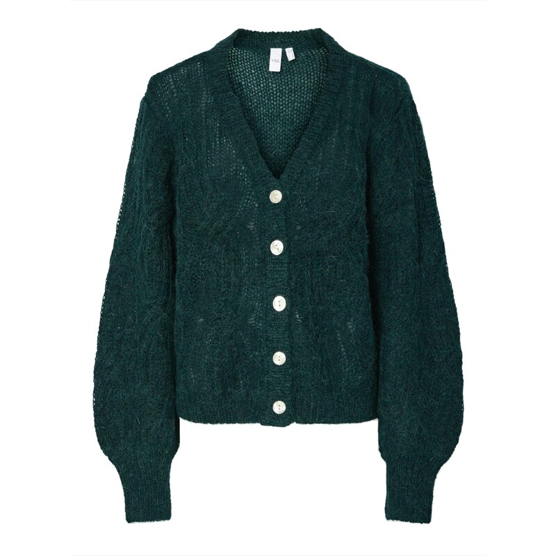 YAS Kardigán YASZUMA tmavozelená 66051065