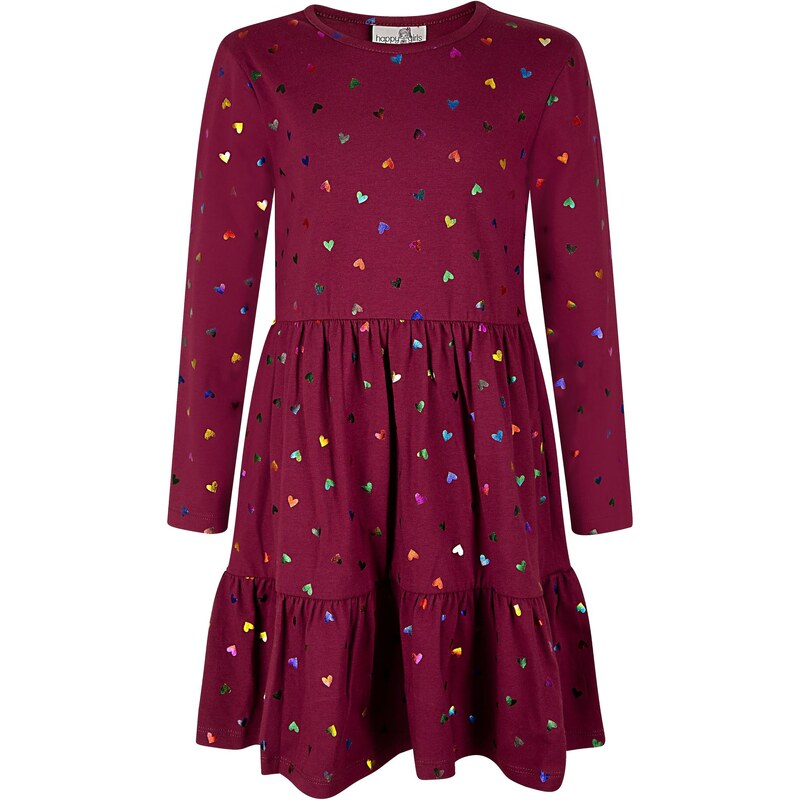happy girls Šaty farba lesného ovocia 66038360
