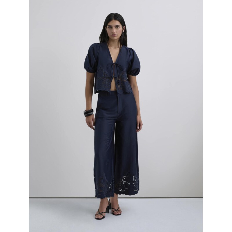 Scalpers Nohavice modrá / námornícka modrá 66038431