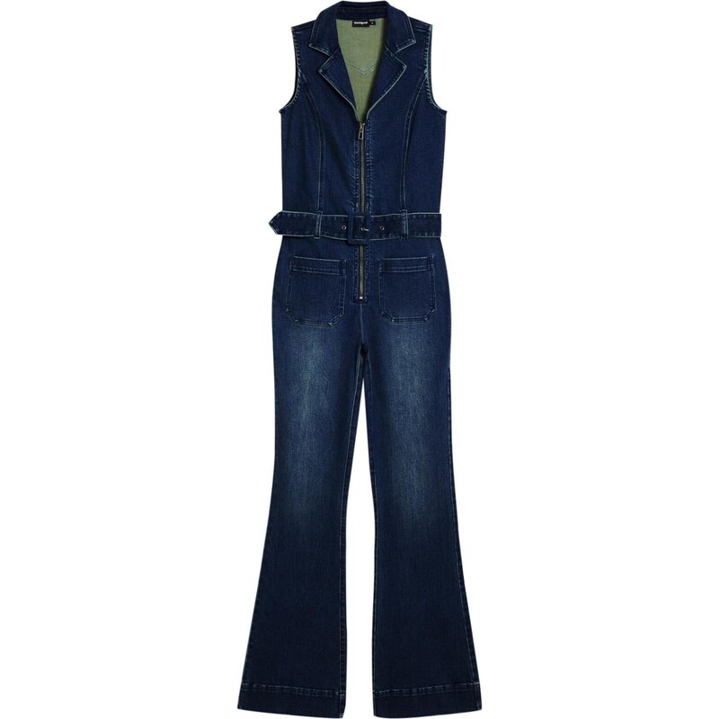 Desigual Overal námornícka modrá 66038484