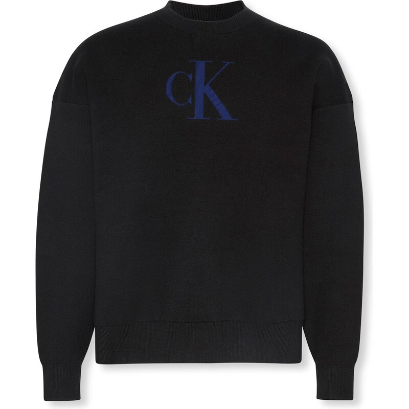 Calvin Klein Jeans Sveter modrá / čierna 66038648